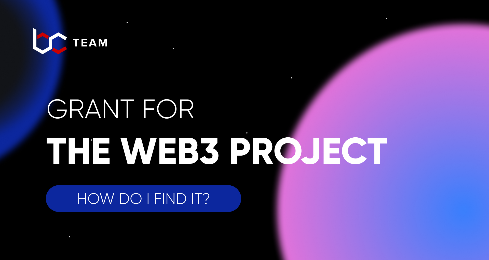 How do I find a grant for a Web3 project?
